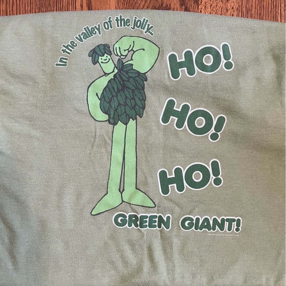 Trau & Loevner Vintage Jolly Green Giant Tee Size Large - Picture 8 of 8